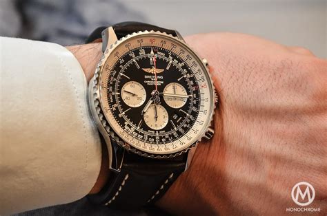 breitling navitimer 01 43 vs 46|breitling navitimer chrono 46mm watch.